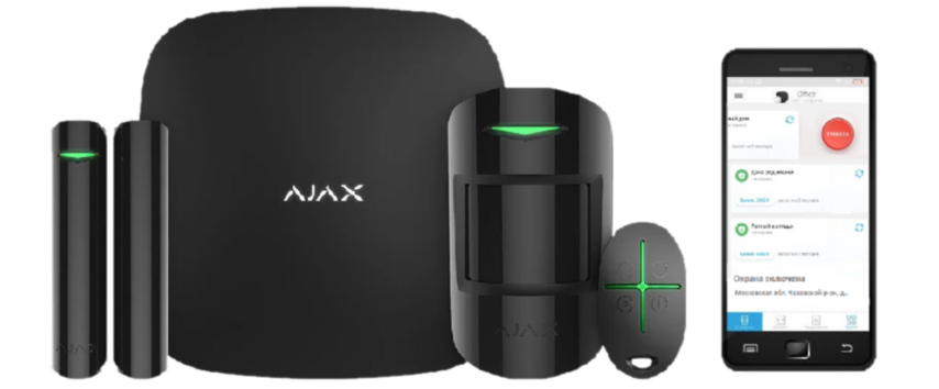 Охранная сигнализация Ajax для квартиры Системы Безопасности www.oxrana-msk.ru
